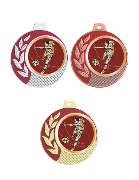 Médaille Ø 70 mm Football   