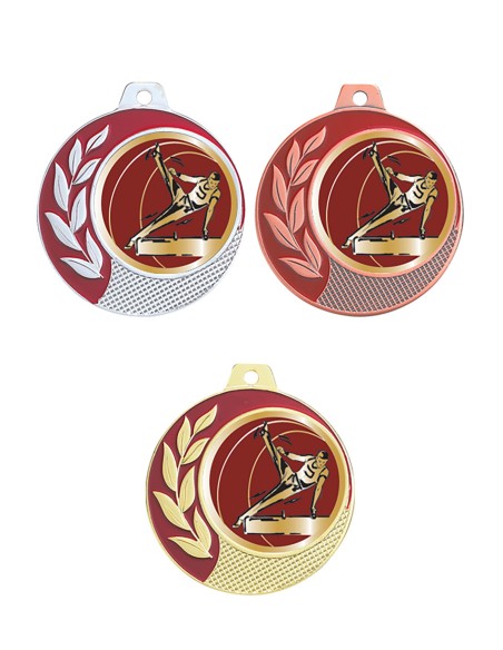 Médaille Ø 70 mm Gymnastique   