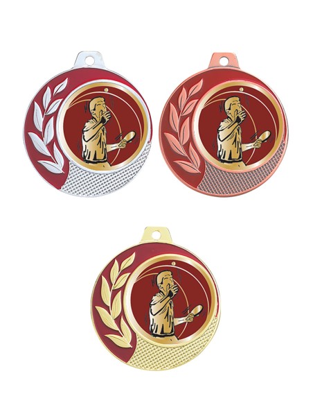 Médaille Ø 70 mm Tennis de table   