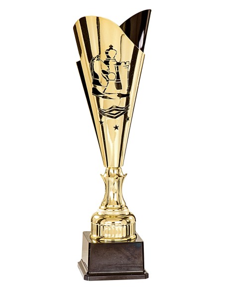 Coupe Échecs Métal  attribut Hauteur (cm):44