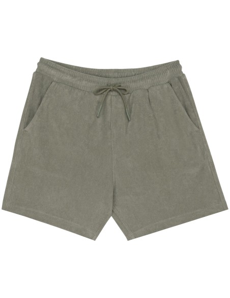 Short écoresponsable en éponge homme  Colors:Almond Green 
